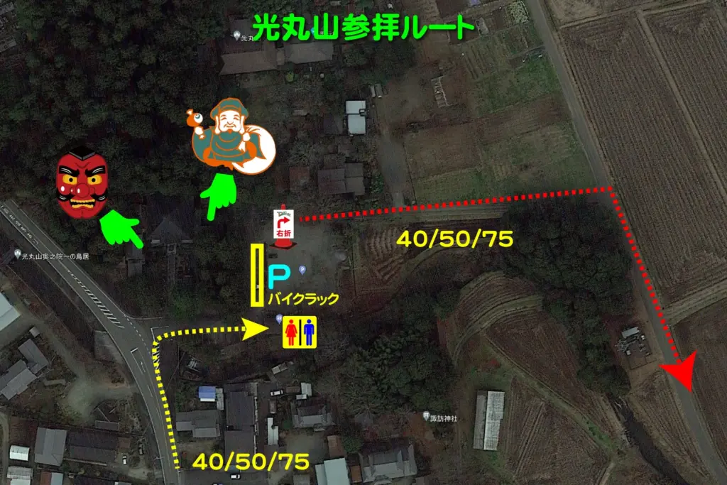 ツールド大那エイド導線